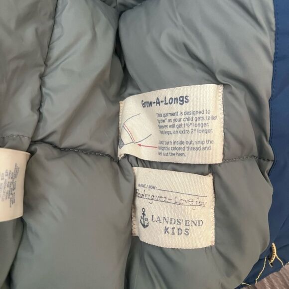 Blue Kids Jacket with Hood - Picture 5 of 10